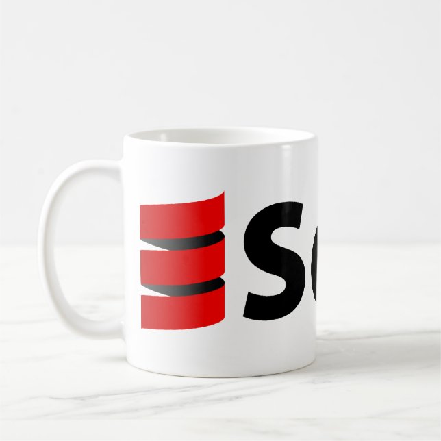 Café Caneca de Scala ou caneca de cerveja, grande (Esquerda)