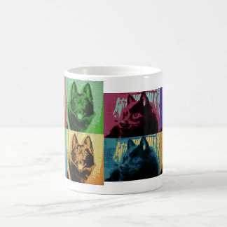 Café Caneca de Schip do pop art