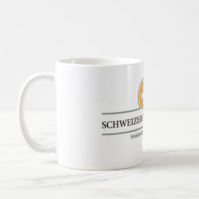 Café Caneca de Schweizer Goldmünzen (Esquerda)