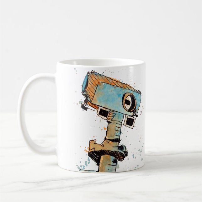 Café caneca de Selfie do @SarcasticRover! (Esquerda)
