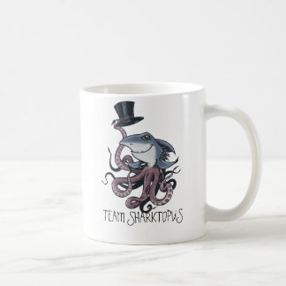 Café Caneca de Sharktopus da equipe dos desenhos