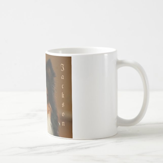 Café Caneca de Sheltie (Direita)