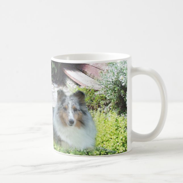 Café Caneca de Sheltie (Direita)