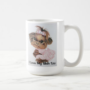 Café Caneca de Shih Tzu