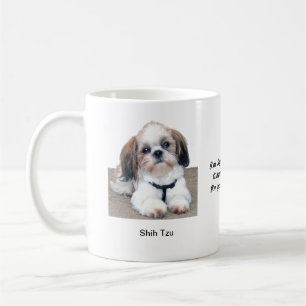 Café Caneca de Shih Tzu - com duas imagens e um motivo