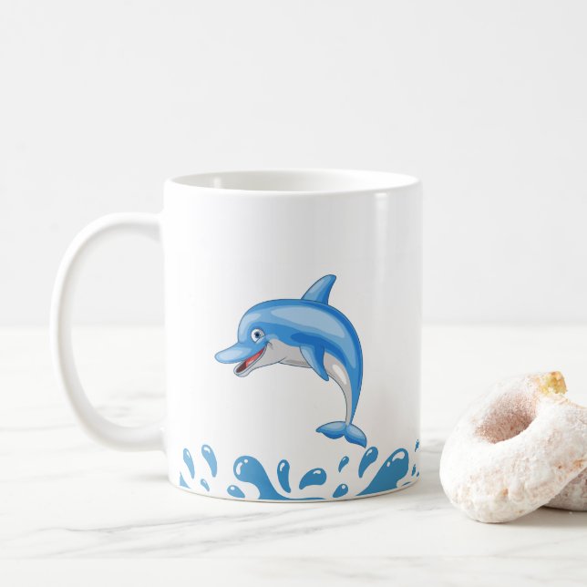 Café Caneca de Sonho do Golfinho * (Com Donut)