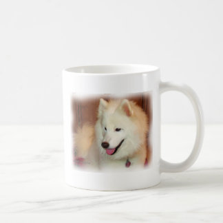 Café Caneca de sorriso do efeito da pintura a óleo de