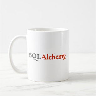 Café Caneca de SQLAlchemy com slogan