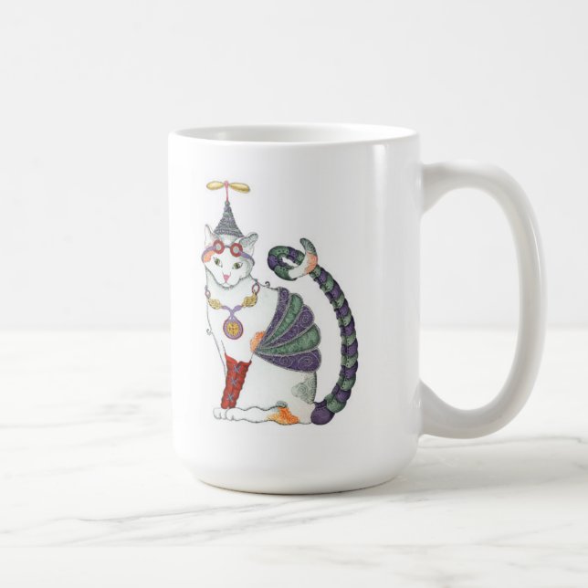 Café Caneca de Steampunk Gretel (Direita)