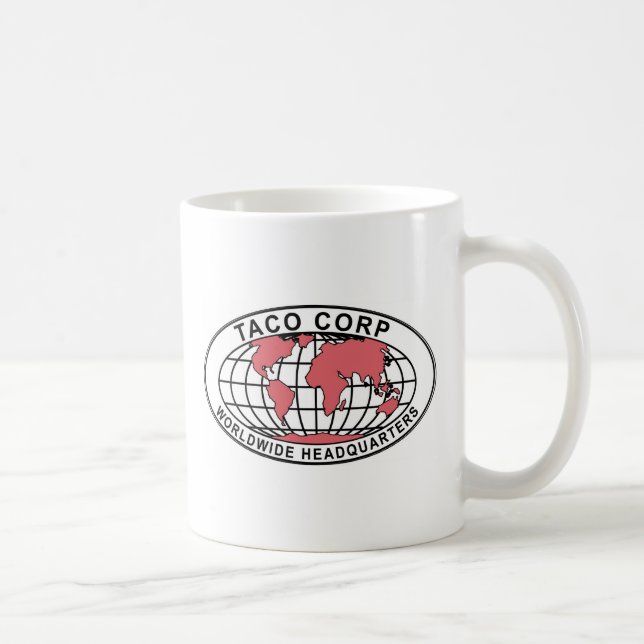 Café Caneca de Taco Corp - a liga (Direita)