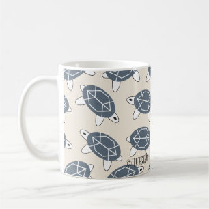 Café Caneca de tartaruga Geo Cat coletada por TR Forsma