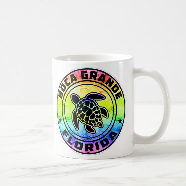 Café Caneca de Tartaruga Marinha de Boca Grande (Direita)