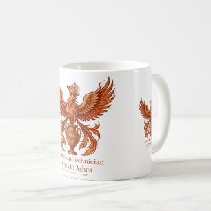 Café Caneca de Técnico de Cremação Cinzas para Cinzas