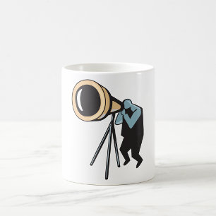 Café Caneca de Telescópio