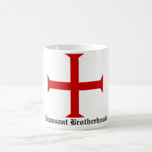Café Caneca de Templar do cavaleiro