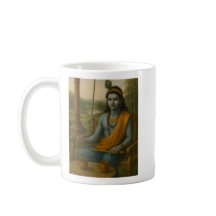 Caneca de Tempo Tranquilo com Krishna