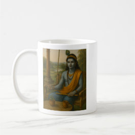 Café Caneca de Tempo Tranquilo com Krishna