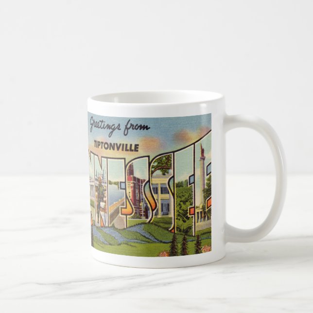 Café Caneca de Tennessee do vintage (Direita)