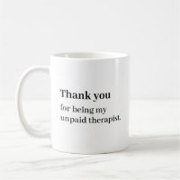 Caneca de Terapeuta Não Pago Divertida Presente Me