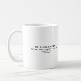 Café Caneca de Terracota Moderna Elegante Minimalista S