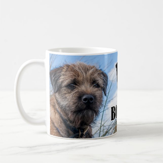 Café Caneca de Terrier de beira (Esquerda)
