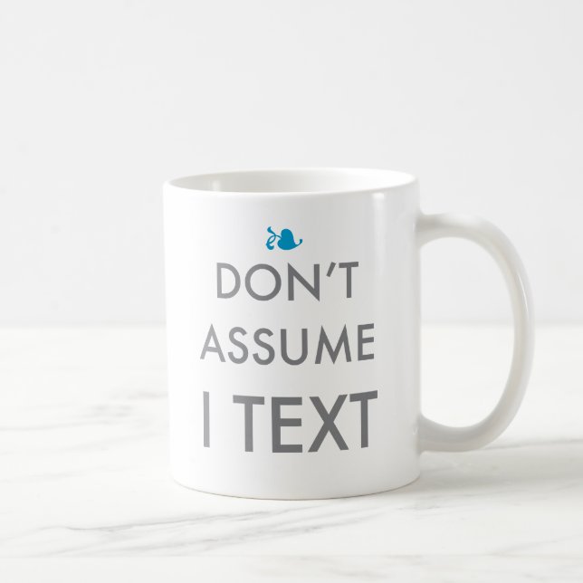 Café Caneca de Texting (Direita)