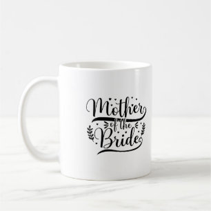 Café Caneca de Tipografia Mãe Da Noiva