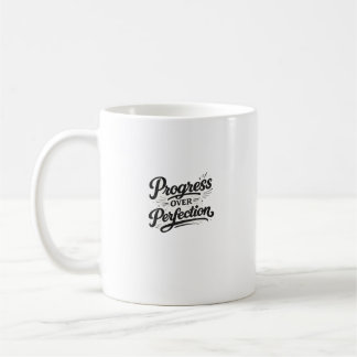 Café Caneca de Tipografia Motivacional