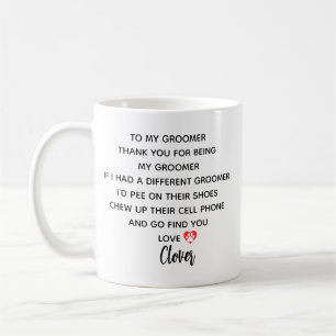 Café Caneca de Tosa de Cachorro, Presente de Tosa de Ca