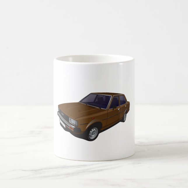 Café Caneca de Toyota Corolla DX E70 (Centro)