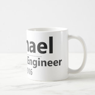 Café Caneca de Trabalho Personalizada – Nome e Cargo Cu