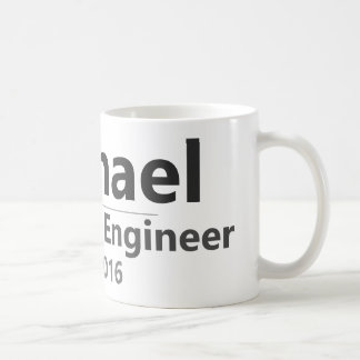 Café Caneca de Trabalho Personalizada – Nome e Cargo Cu