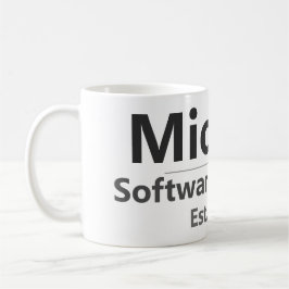 Café Caneca de Trabalho Personalizada – Nome e Cargo Cu