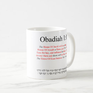 Café Caneca de Tradução de Código Aberto Obadias 1:18