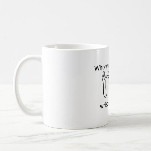 Café Caneca de trava de pulso (Esquerda)