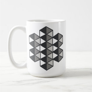 Café Caneca de Triângulos Unidos