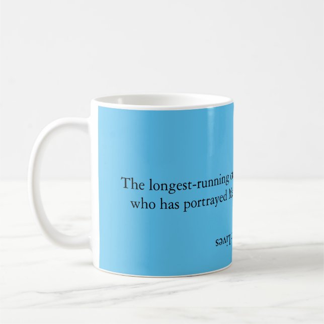 Café caneca de trivia de Dias de nossas Vidas (Esquerda)