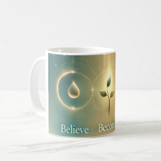 Café Caneca de uma Trindade de Transformação (Frente Esquerda)