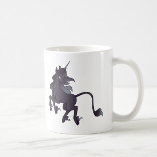 Café Caneca de Unicórnio Gótico