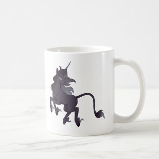 Café Caneca de Unicórnio Gótico