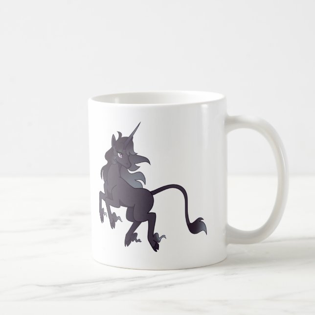 Café Caneca de Unicórnio Gótico  (Direita)