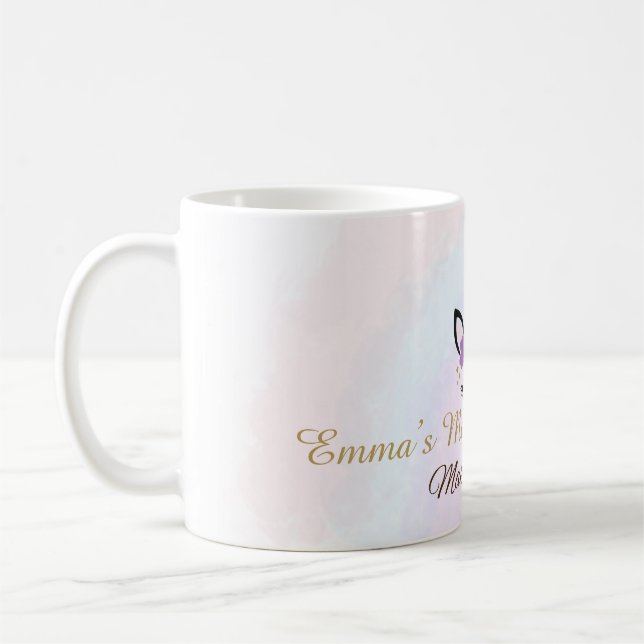 Café Caneca de Unicórnio Personalizada (Esquerda)