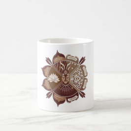 Café Caneca de Unidade Multicultural - Fusão Cultural