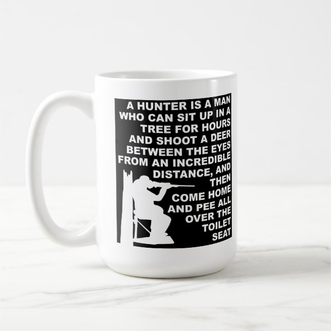 Café Caneca de Urinar do Caçador (Esquerda)