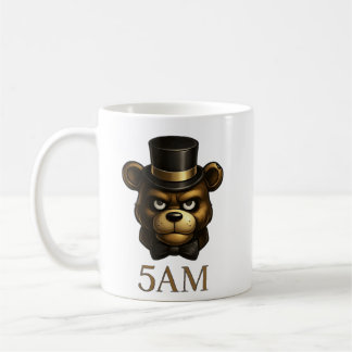 Café Caneca de Urso Animatróico Noturno Assustador