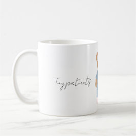 Café Caneca de Urso de Pelúcia Enfermeira Pediátrica Fo