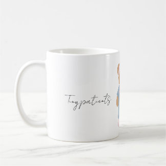 Café Caneca de Urso de Pelúcia Enfermeira Pediátrica Fo