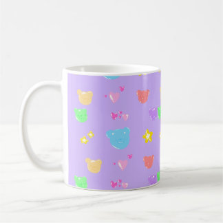 Café caneca de urso gomoso
