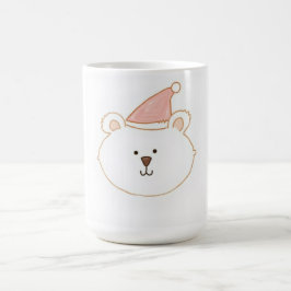 Café Caneca de urso papai noel