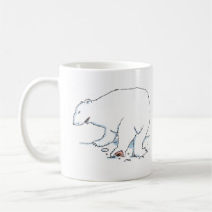 Café caneca de Urso Polar